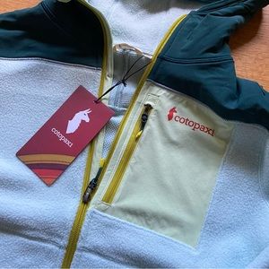 Cotopaxi Abrazo Hooded Full Zip Fleece Jacket - Size M